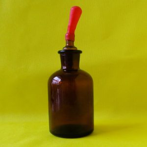 Chai nhỏ giọt nâu bóp cao su