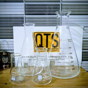 Bình tam giác thủy tinh miệng rộng- Conical Flask - 50ml, 100ml, 250ml, 500ml, 1000ml, 2000ml, 3000ml, 5000ml